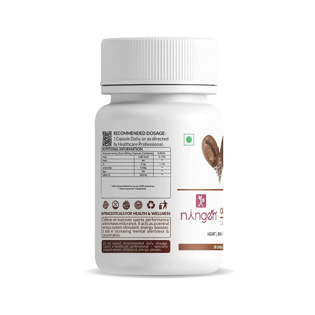 Ningen Caffeine Oil Capsules | Grocsy