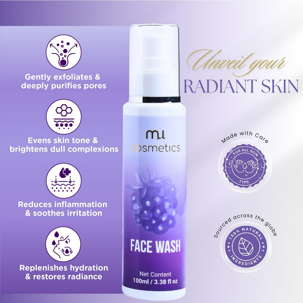 MU Cosmetics Gentle Face Wash | Grocsy