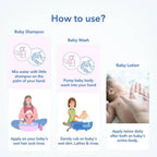 The Moms Co Natural Bath Essentials For Baby | Grocsy