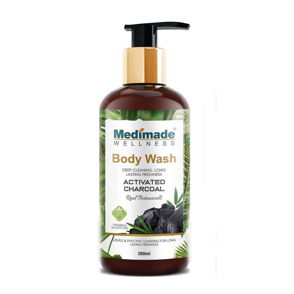 Medimade Wellness Activated Charcoal Body Wash | Grocsy