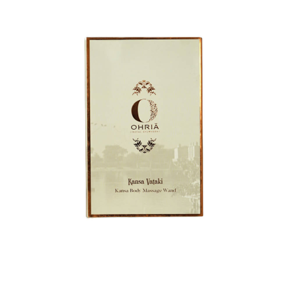 Ohria Ayurveda Kansa Body Massage Wand | Grocsy