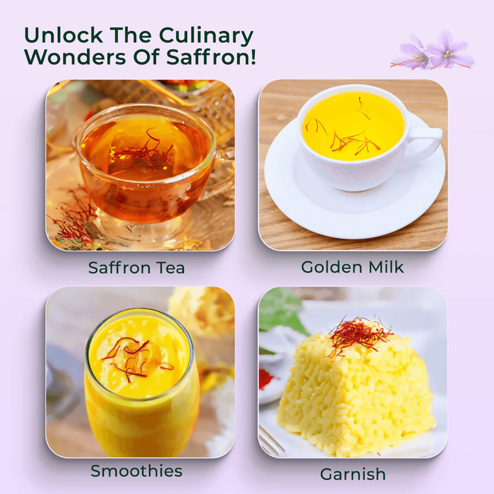 Organic Mandya Kashmiri Saffron | Grocsy