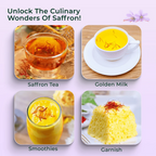 Organic Mandya Kashmiri Saffron | Grocsy