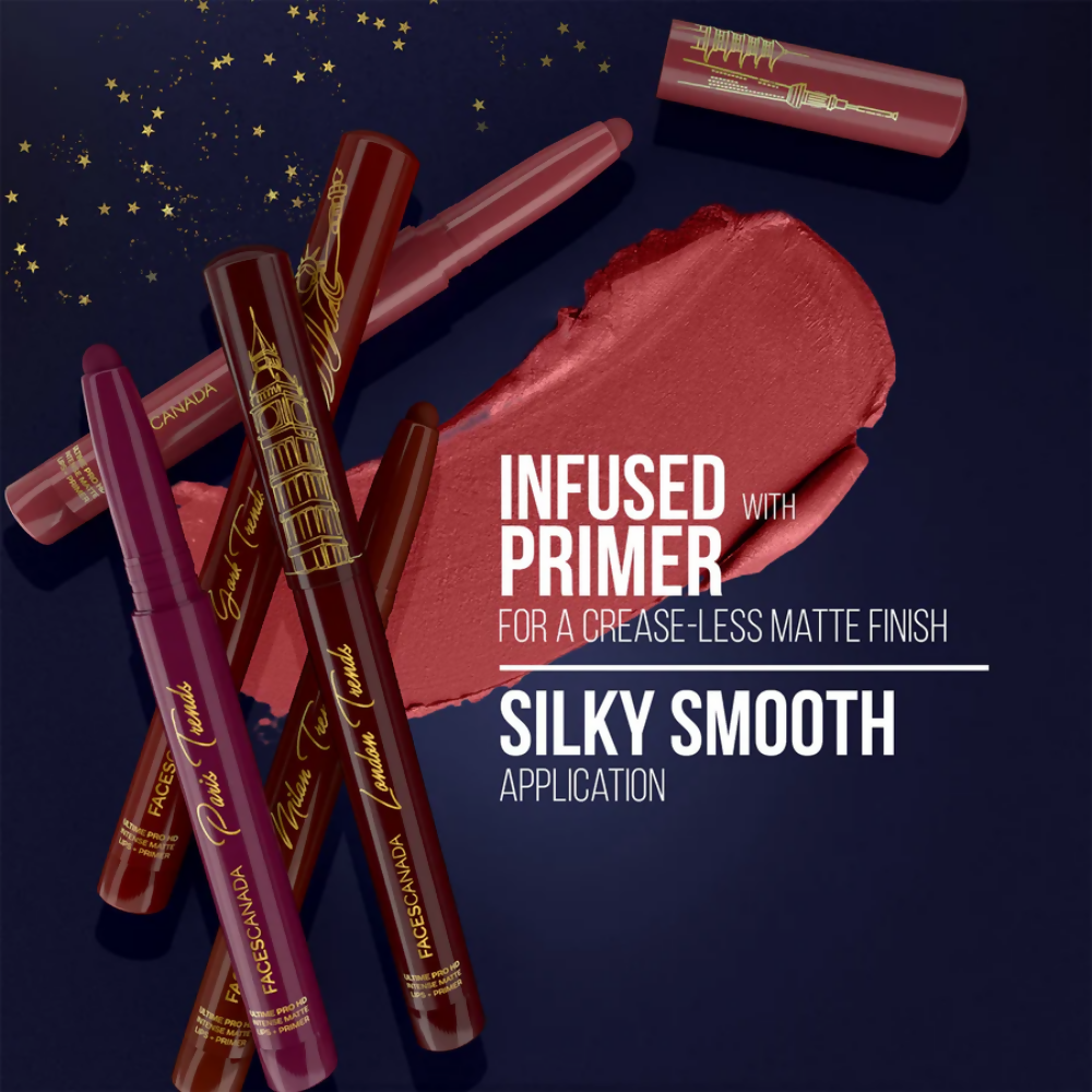 Faces Canada Ultime Pro HD Intense Matte Lips + Primer - Vibe Check N06 | Grocsy