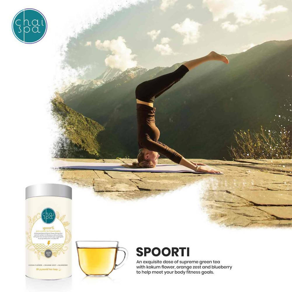 Chai Spa Spoorti Green Tea | Grocsy