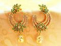 Green AD Fashion Earrings | Grocsy