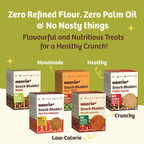 Naario Chilli Garlic, Methi, Plain, Masala, Peri Peri Crackers | Grocsy