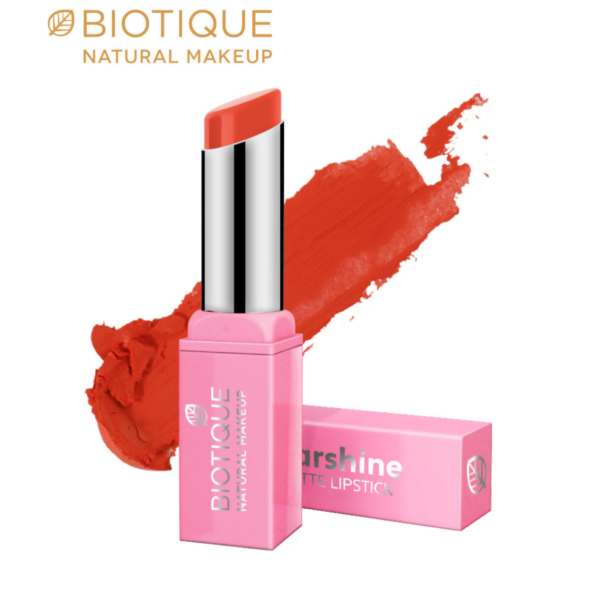 Biotique Starshine Matte Lipstick - Stupid Cupid | Grocsy