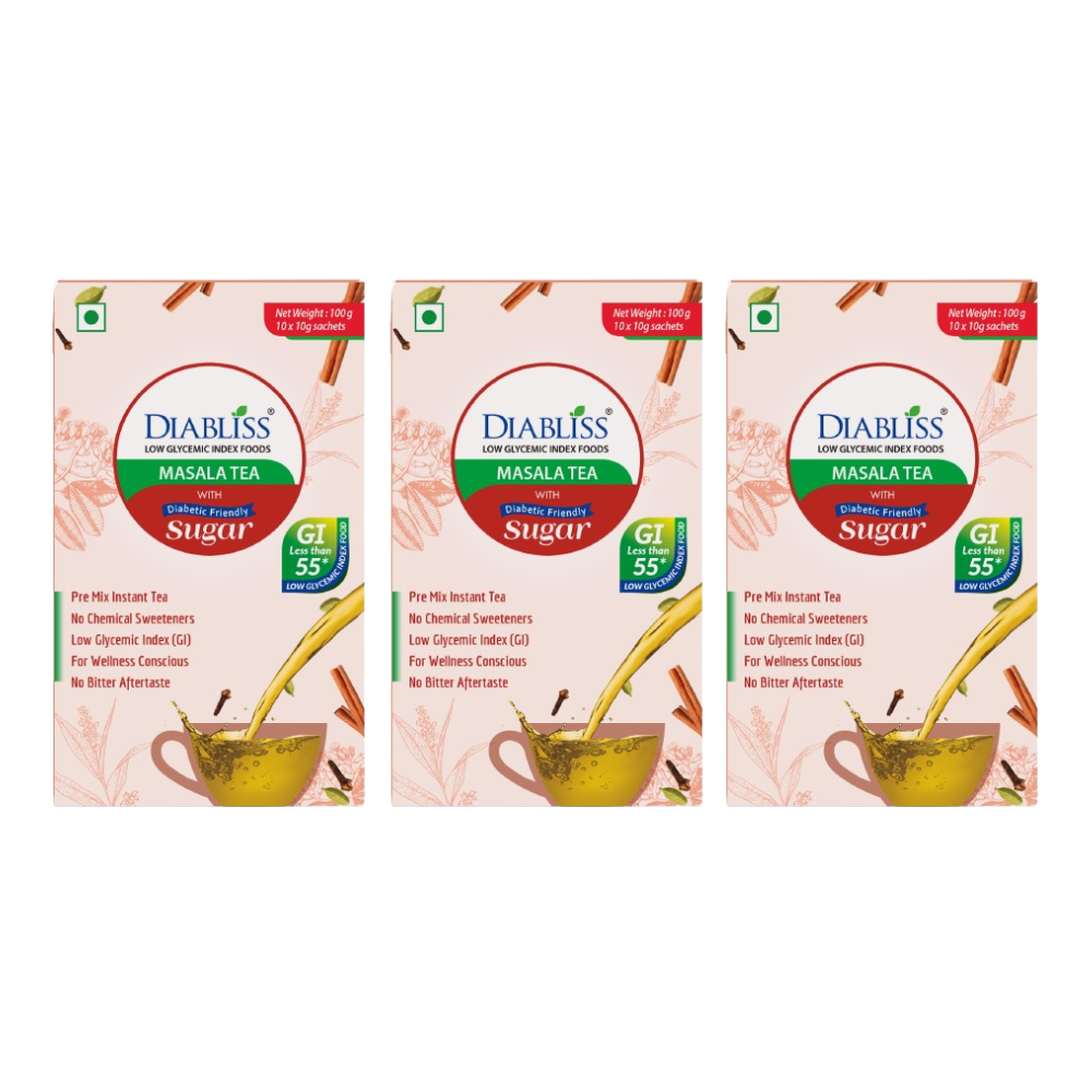 Diabliss Masala Tea With Herbal Extract Blend | Grocsy