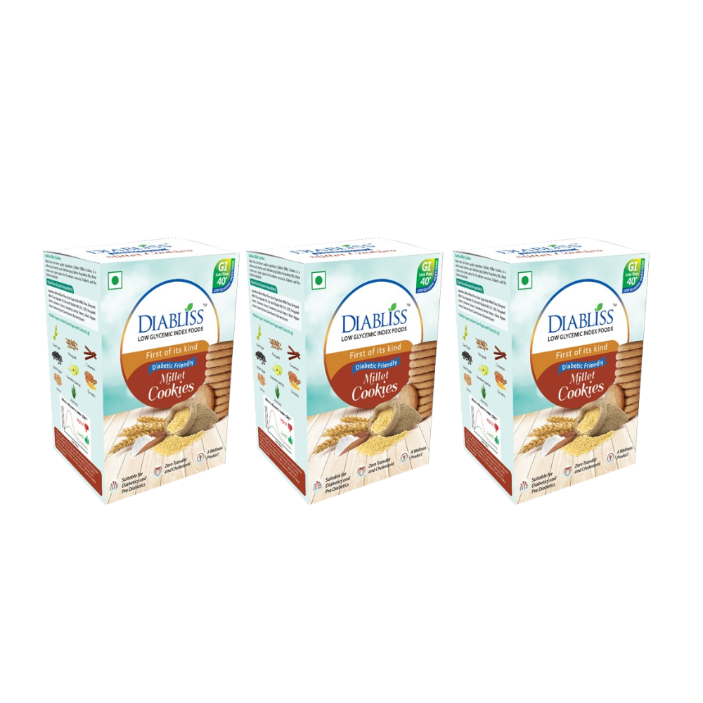 Diabliss Diabetic Friendly Millet Cookies | Grocsy
