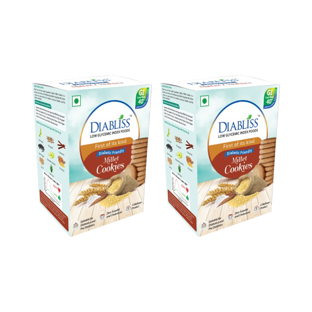 Diabliss Diabetic Friendly Millet Cookies | Grocsy