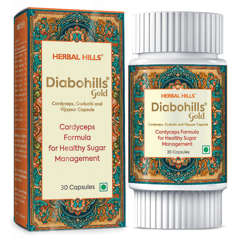 Herbal Hills Ayurveda Diabohills-T Tablets | Grocsy