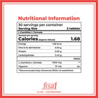 Boldfit L-Carnitine L-Tartrate 1000mg Tablets | Grocsy