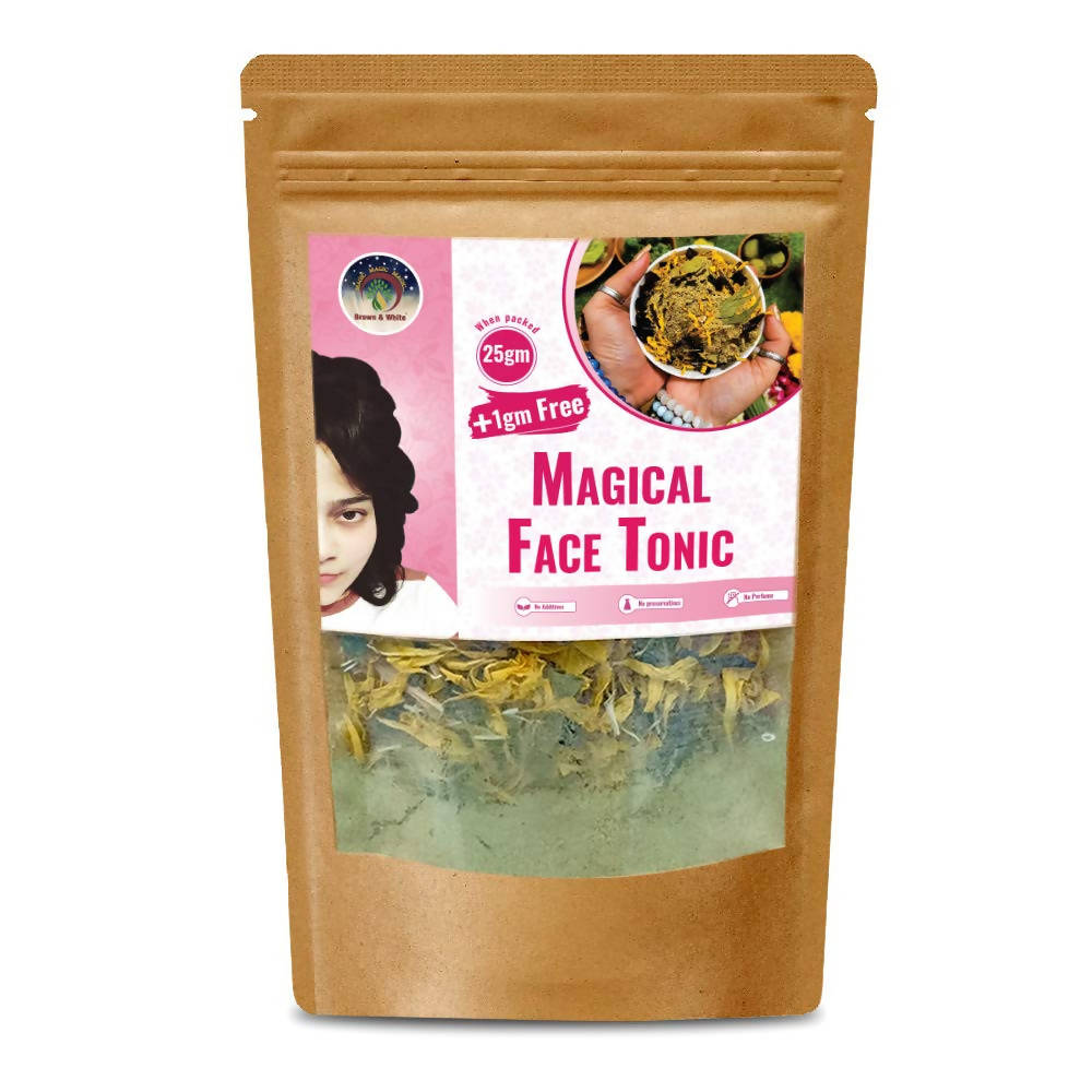 Brown & White Magical Face Tonic | Grocsy