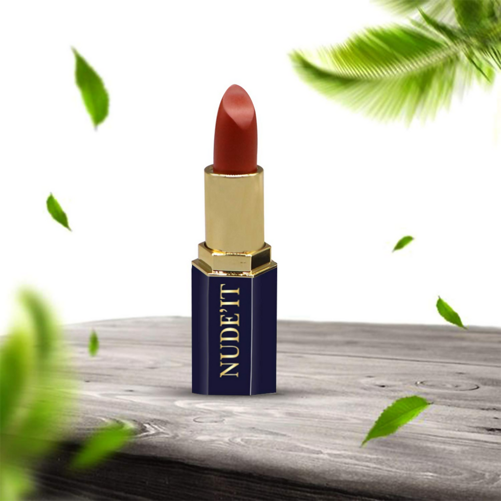 CVB C12 Nude’It Lip Colour for Smudge Proof Matte Finish 204 Rusty | Grocsy