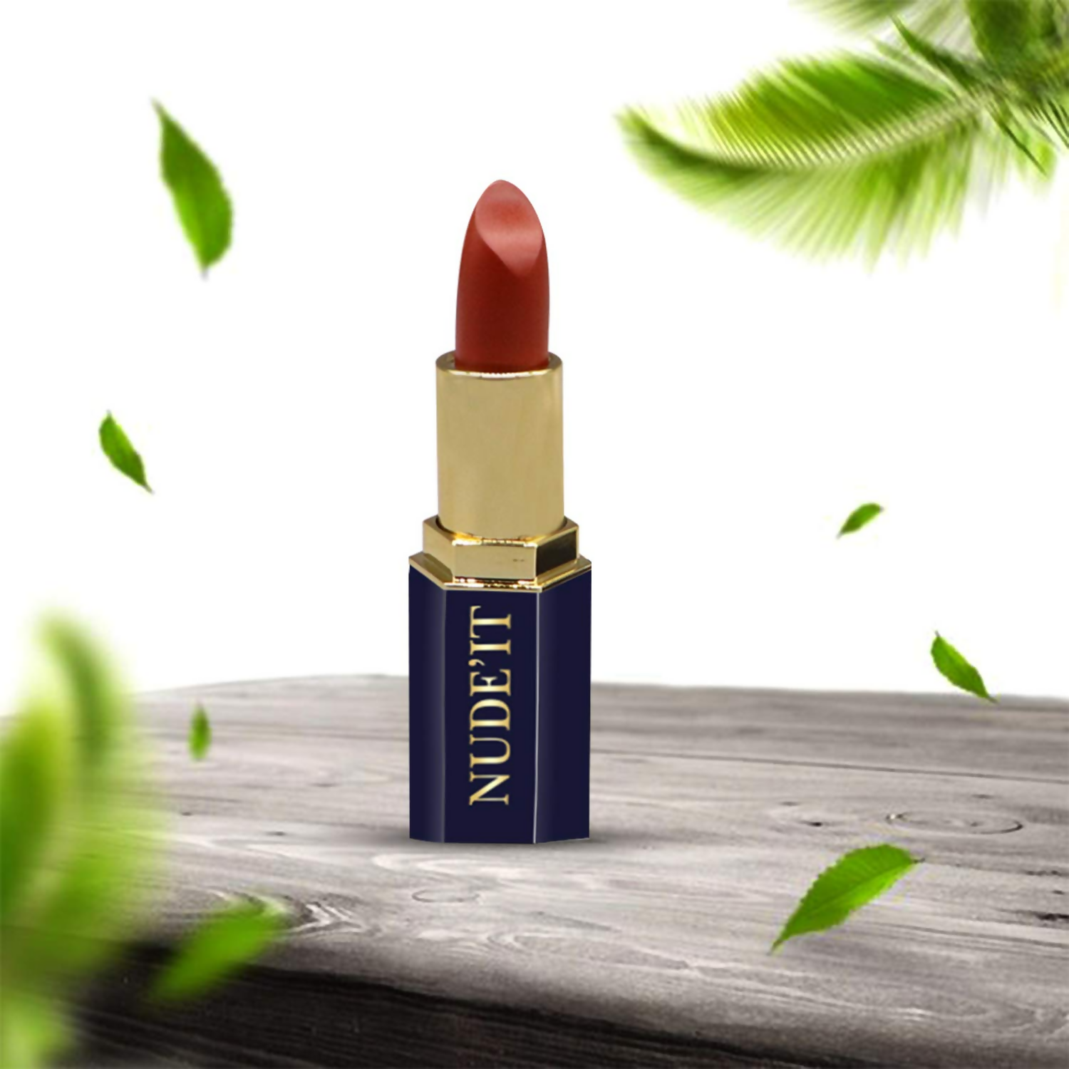 CVB C12 Nude’It Lip Colour for Smudge Proof Matte Finish 204 Rusty | Grocsy