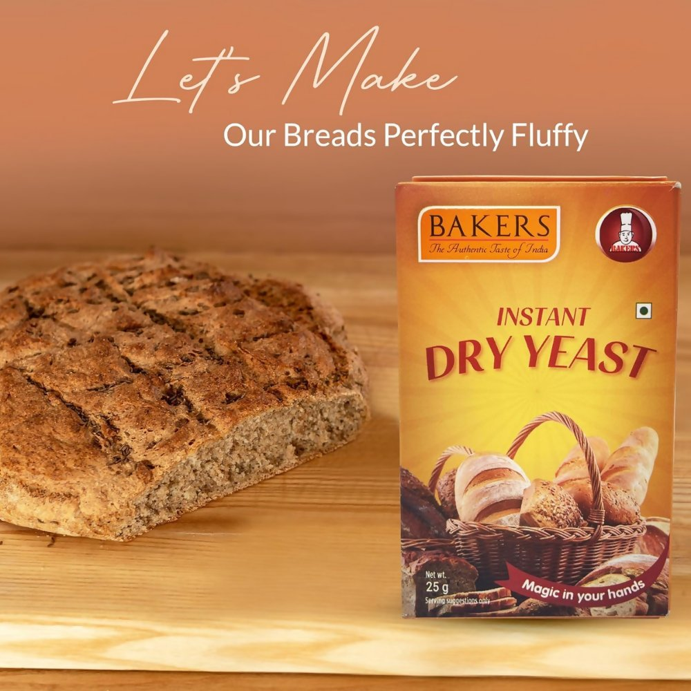 BAKERS Instant Dry Yeast | Grocsy