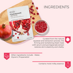 The Face Shop Real Nature Pomegranate Face Mask - Korean Skincare | Grocsy