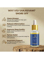 Ved Sanjeevani Snore Off Nabhi Oil | Grocsy