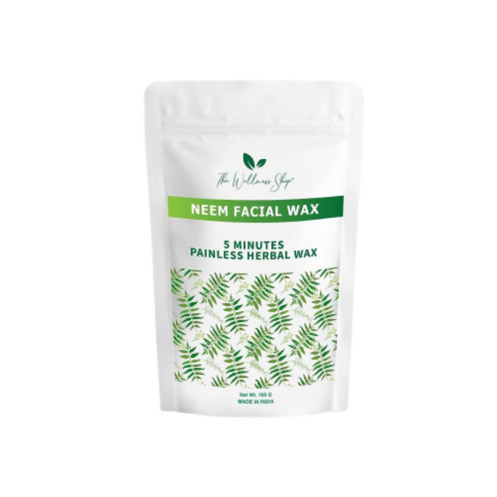 The Wellness Shop Neem Facial Wax Powder | Grocsy
