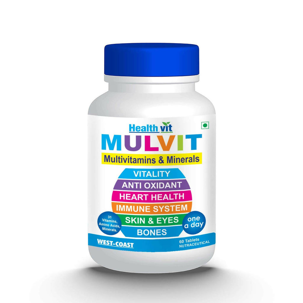 Healthvit Mulvit Multivitamins and Minerals Tablets | Grocsy
