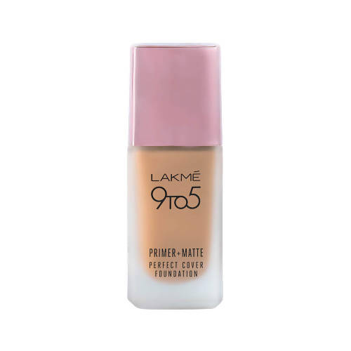 Lakme 9 To 5 Primer + Matte Perfect Cover Foundation N200 Neutral Nude | Grocsy
