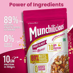 Munchilicious Muesli - Fruit & Nut, 75% Nuts, Grains, Seeds, Fruits & Berries | Grocsy