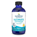 Nordic Naturals Ultimate Omega 3 Fish Oil Liquid - Lemon Flavor | Grocsy