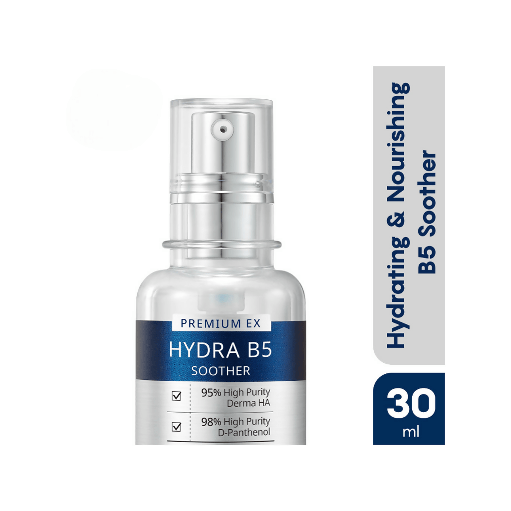AHC Premium EX Hydra B5 Soother Hydrating Serum - Korean skincare | Grocsy