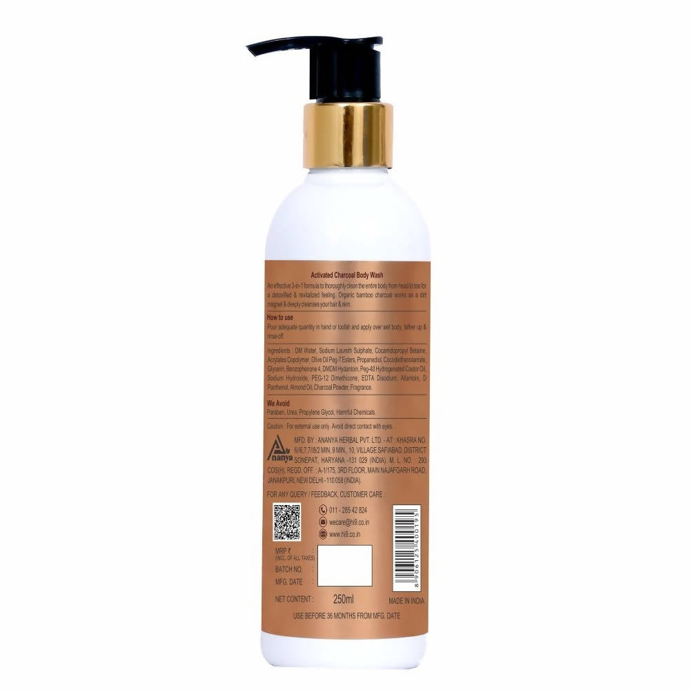 Hi9 Activated Charcoal Body Wash | Grocsy