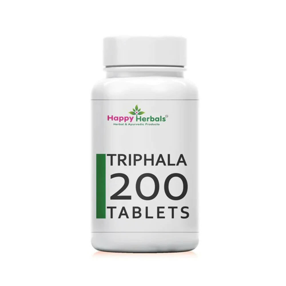 Happy Herbals Triphala 200 Tablets | Grocsy