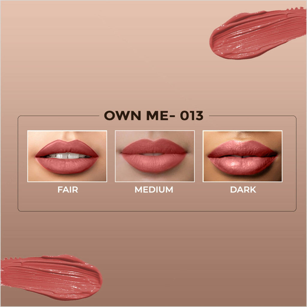 Colorbar Powerkiss Vegan Matte Lipcolor- Owe Me | Grocsy