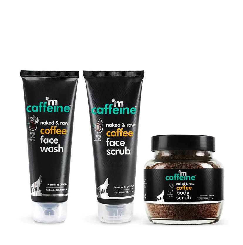 mCaffeine Complete Coffee Skin Care Combo | Grocsy