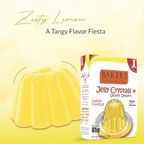 BAKERS Jelly Crystals (Gelatin Dessert) - Lemon | Grocsy