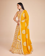 Lehenga Mart Designer Wedding Lehenga Choli For Women - Yellow | Grocsy