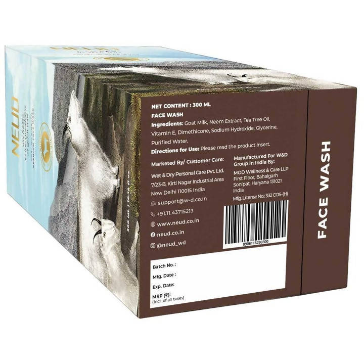 Neud Goat Milk - Based Premium Face Wash | Grocsy