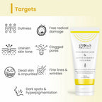 Globus Naturals Hyaluronic Acid & Vitamin C Anti Ageing Face Scrub | Grocsy