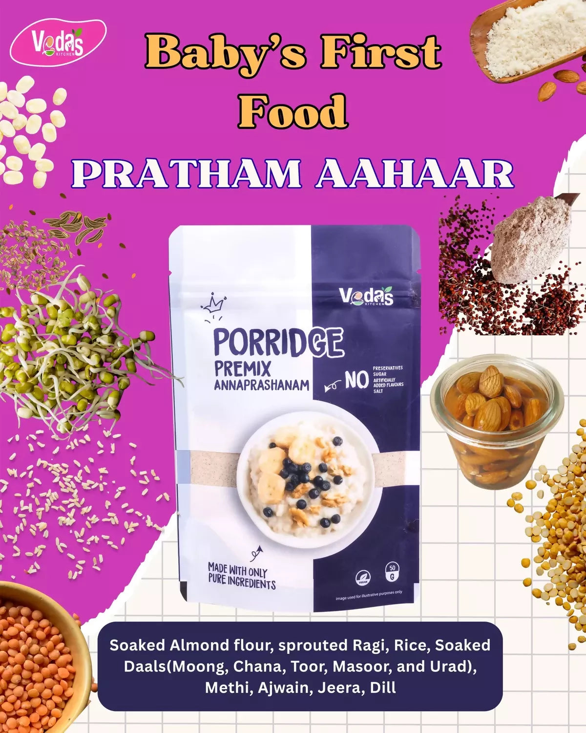 Vedas Kitchen Pratham Aahaar | Grocsy