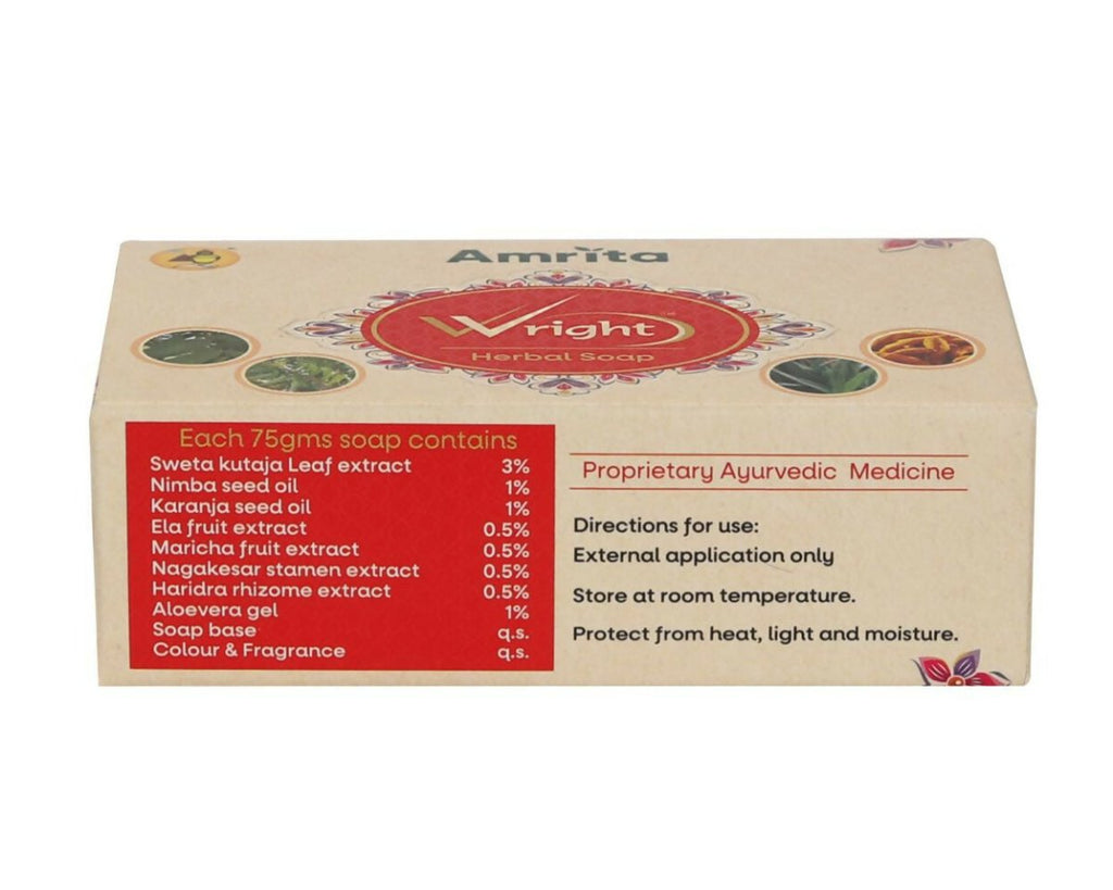 Amrita Wright Herbal Soap | Grocsy