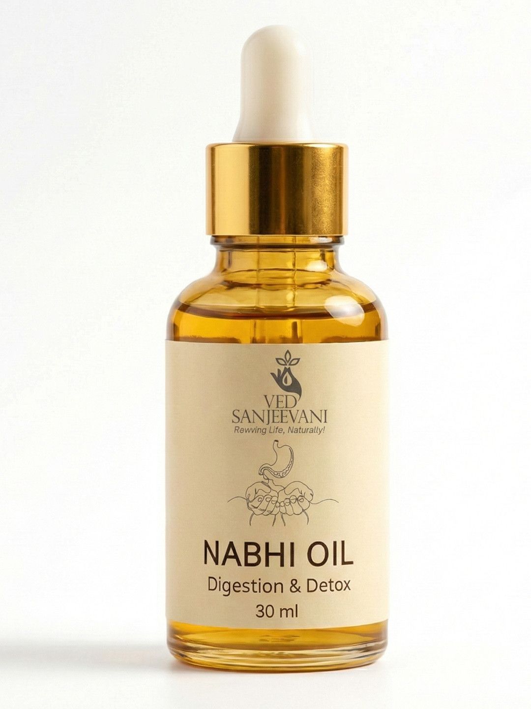 Ved Sanjeevani Digestion & Detox Nabhi Oil | Grocsy