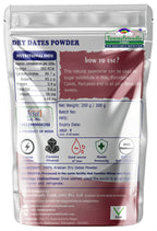 TummyFriendly Foods Dry Dates Powder from Premium Arabian Dates, Kharek Powder Cereal | Grocsy