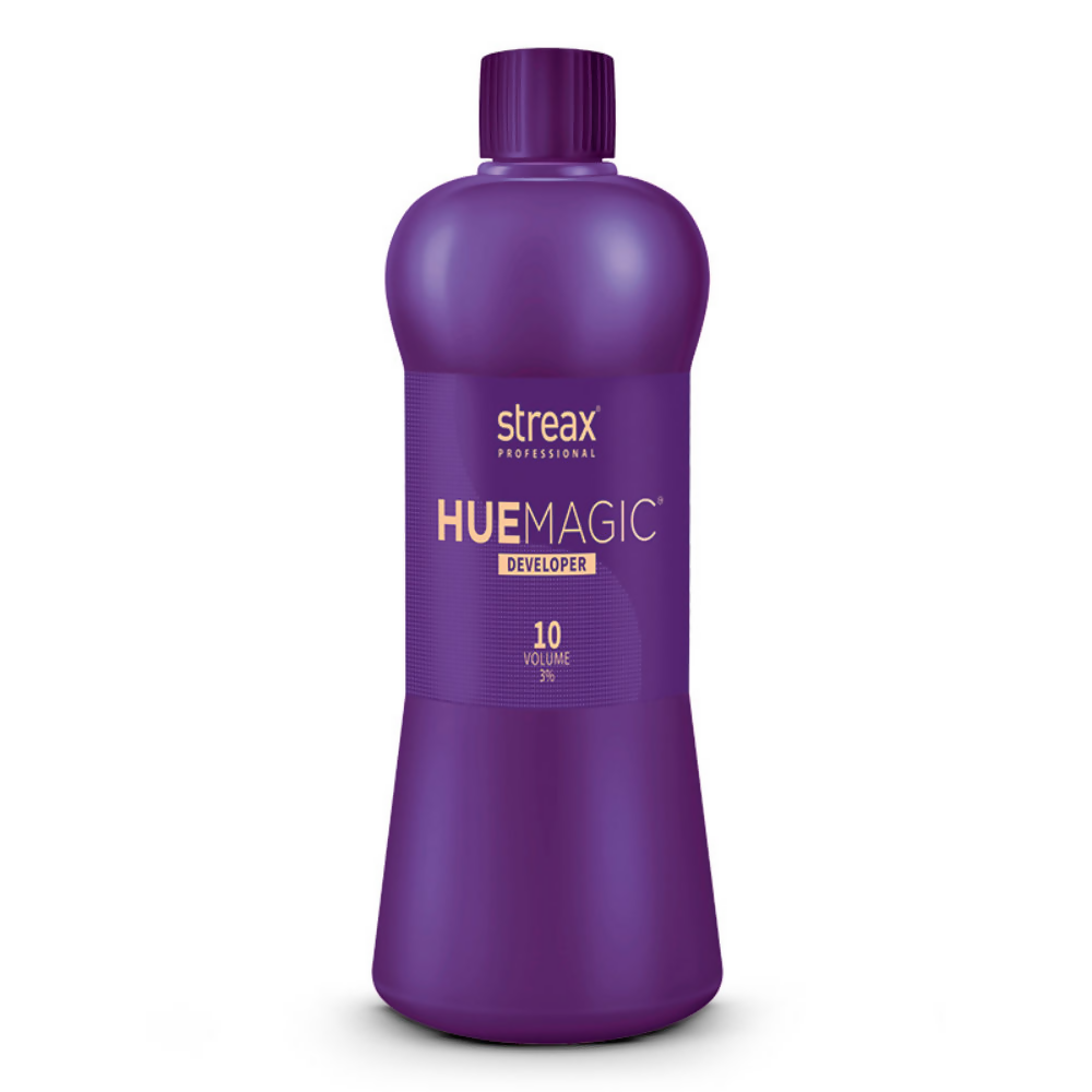 Streax Professional Hue Magic Developer For Hair Colour - 10 Volume 3% | Grocsy