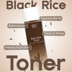 Beyond Rice Black Rice Toner - Birch Juice & Hyaluronic Acid | Grocsy