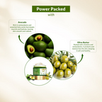 Lotus Botanicals 100% Pure Avocado & Olive Butter HydraMelt Body Cream | Grocsy