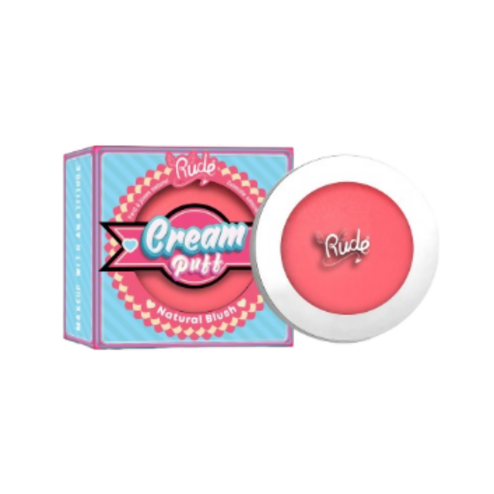 Rude Cosmetics Cream Puff Natural Blush - Cake Pop | Grocsy