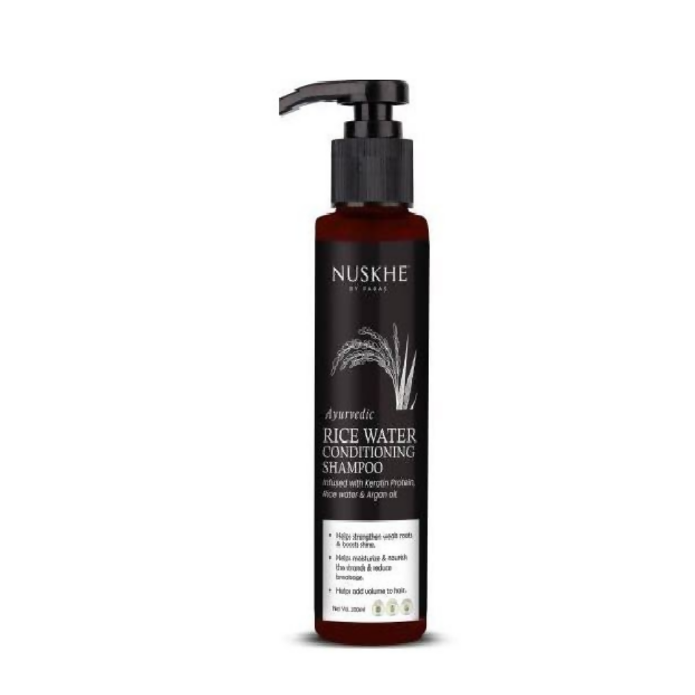 Nuskhe By Paras Ayurvedic Rice Water Conditioning Shampoo | Grocsy