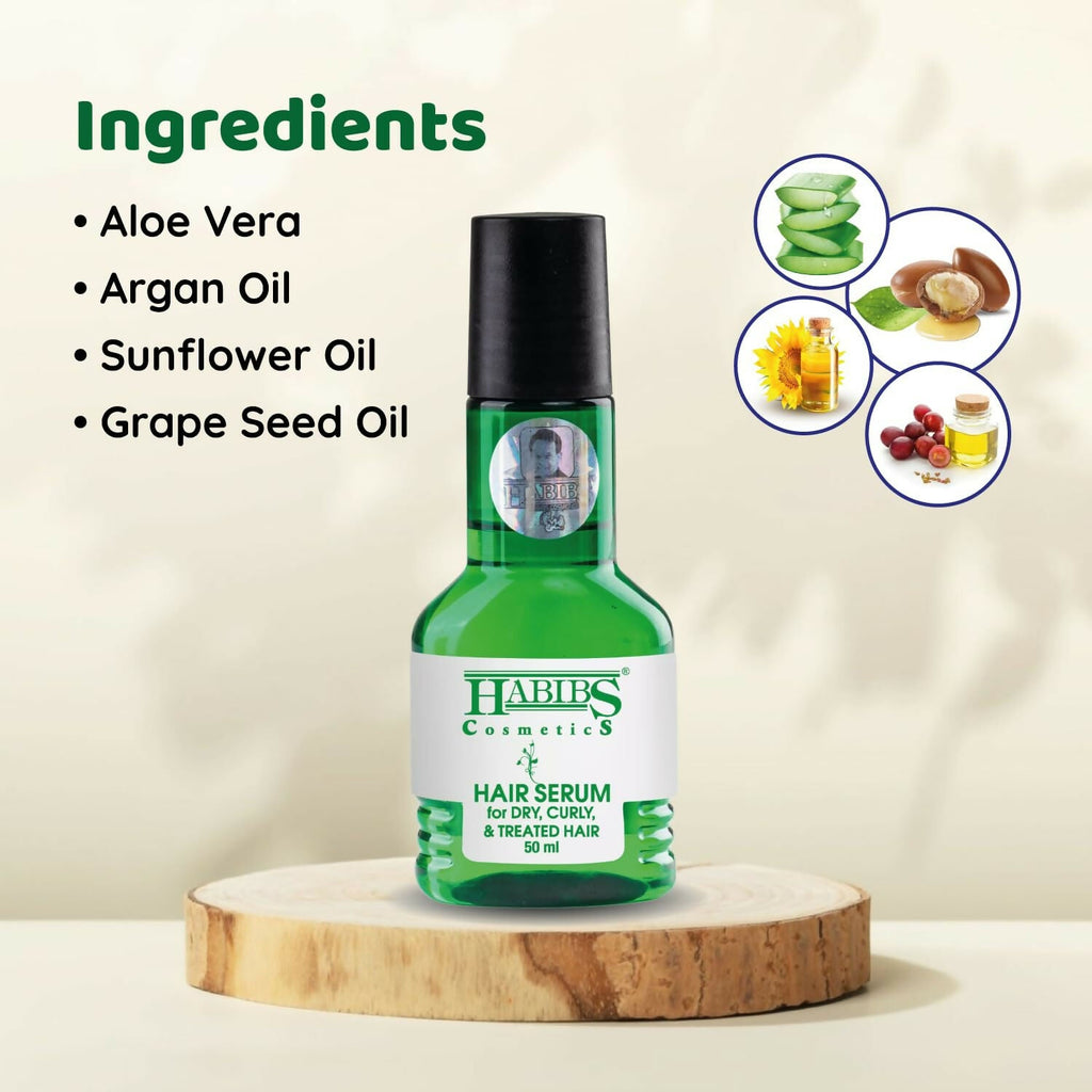 Habibs Professionnel Hair Serum For Smooth Anti-Frizz Hair | Grocsy