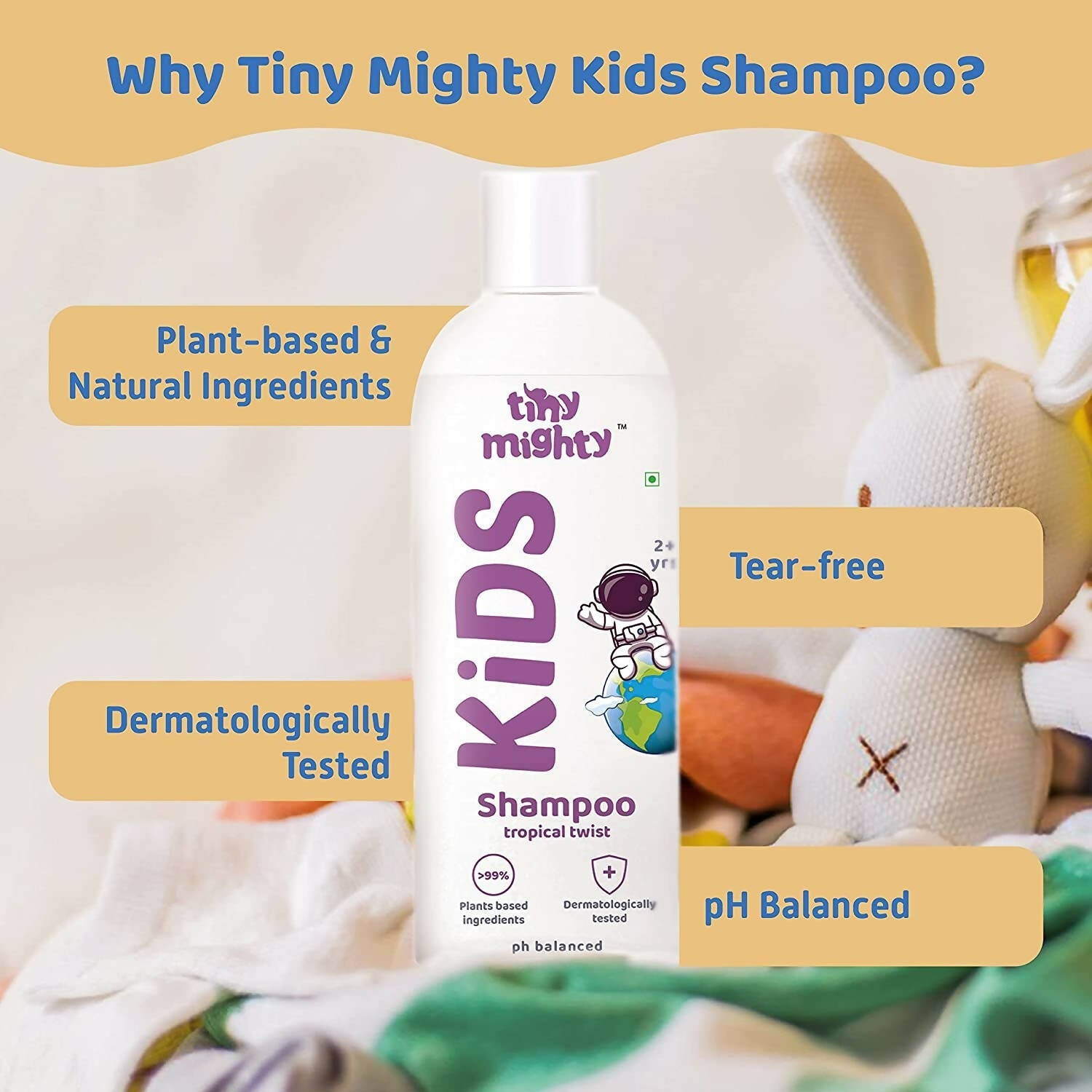 Tiny Mighty Kid Shampoo | Grocsy