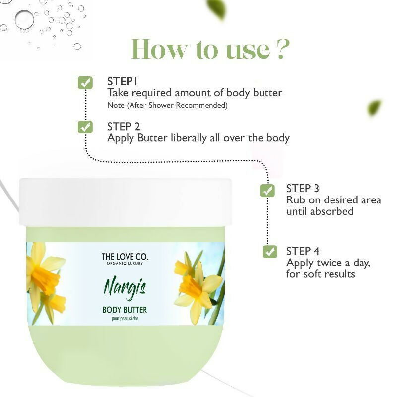 The Love Co. Nargis Body Butter | Grocsy