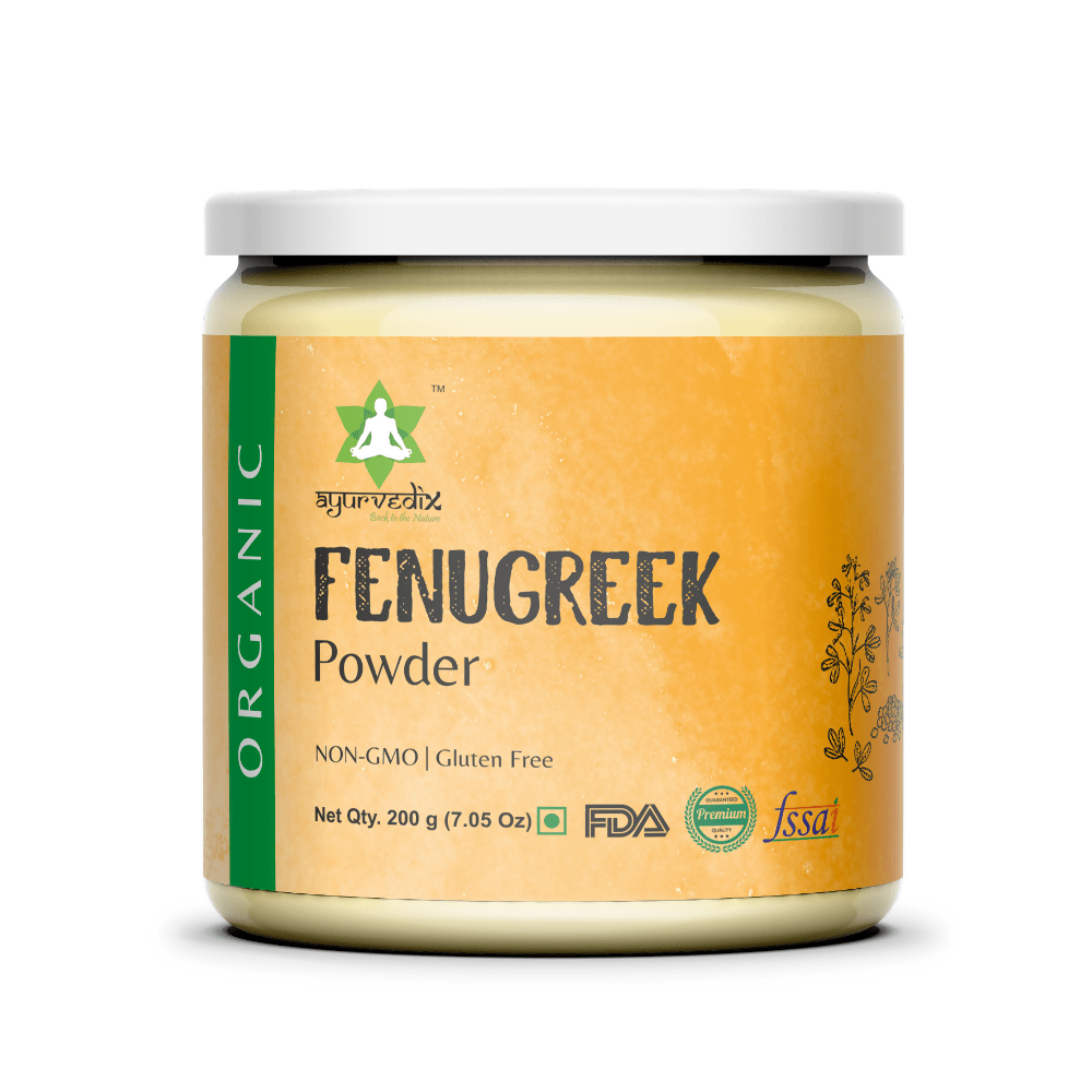 Ayurvedix Organic Fenugreek Seed Powder | Grocsy